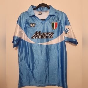 SSC Napoli Maradona 1990-1991 2nd Home Shirt